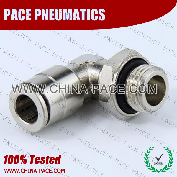 Dual Seal Brass Push In Air fittings, Lubrication Systems Fittings